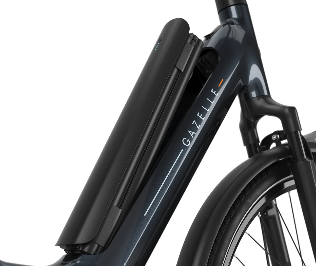 Gazelle Grenoble 3.0 C5 HMB S5 Heren - Anthracite Grey (glans)