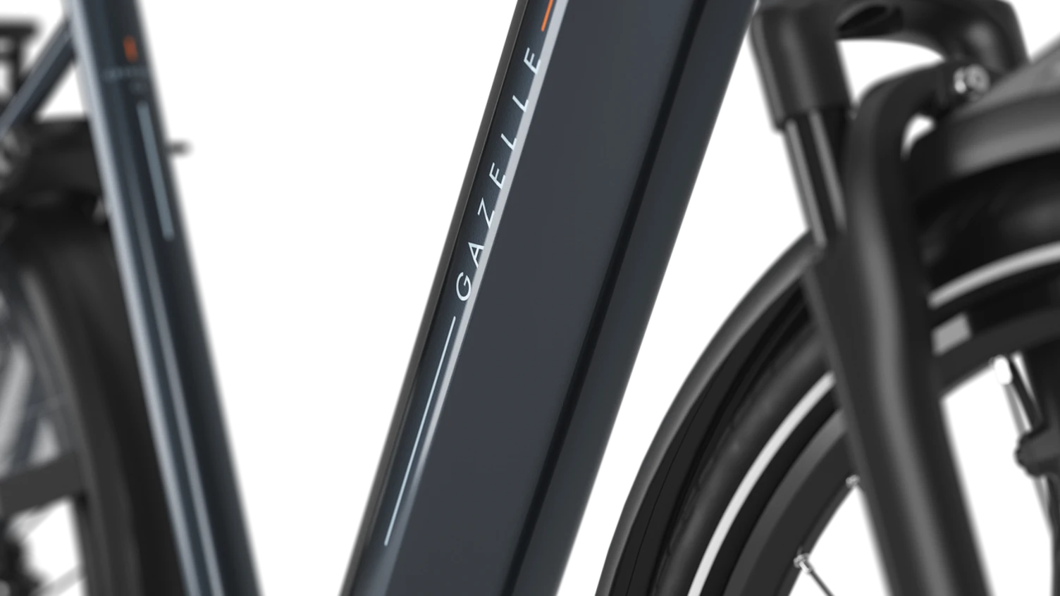 Gazelle Grenoble 3.0 C5 HMB S5 Heren - Anthracite Grey (glans)