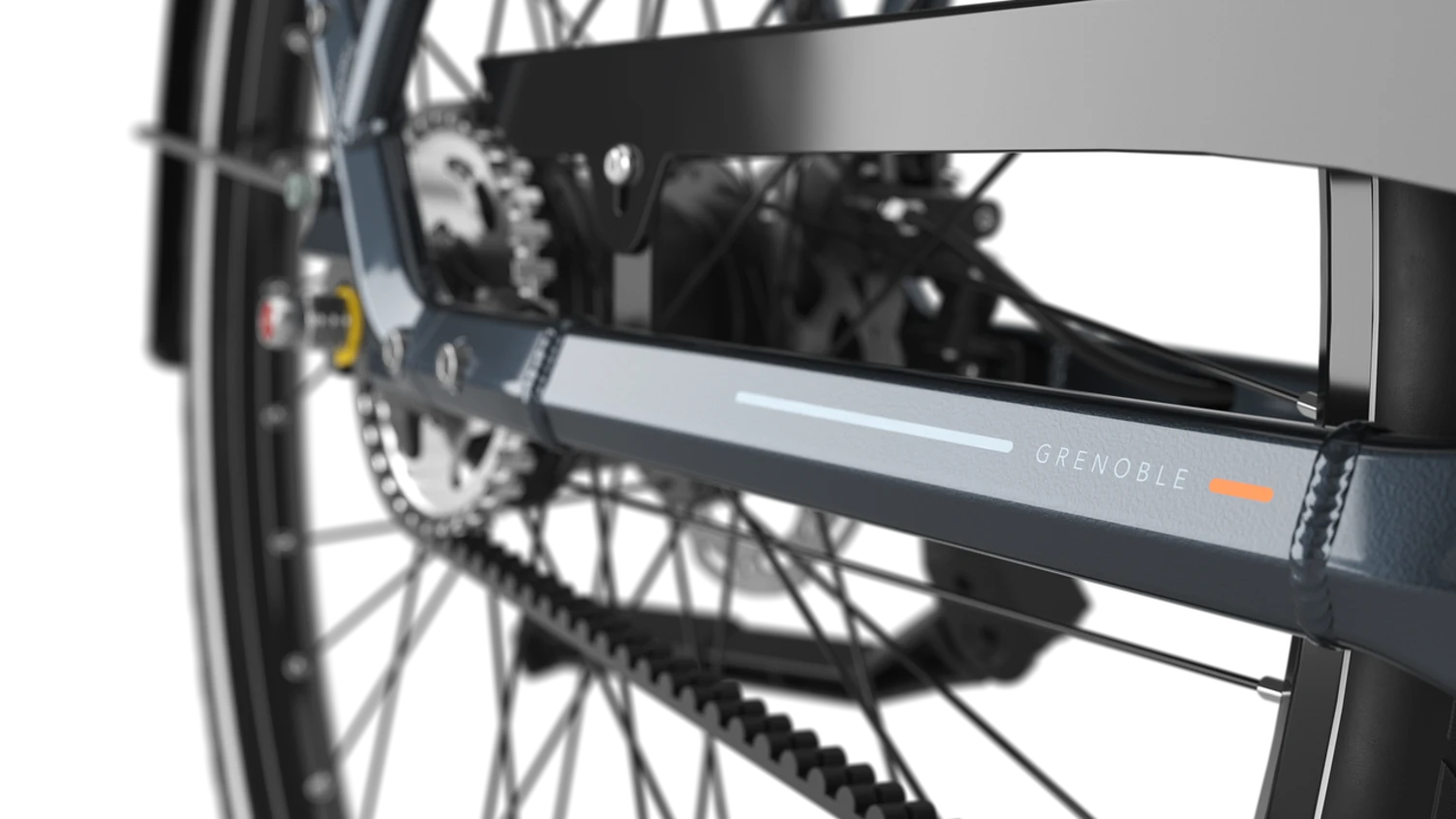 Gazelle Grenoble 3.0 C5 HMB S5 Heren - Anthracite Grey (glans)