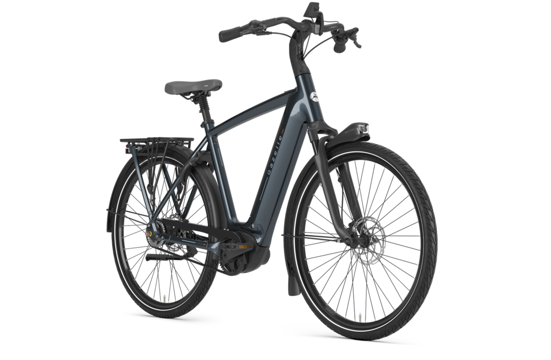 Gazelle Grenoble 3.0 C5 HMB S5 Heren - Anthracite Grey (glans)