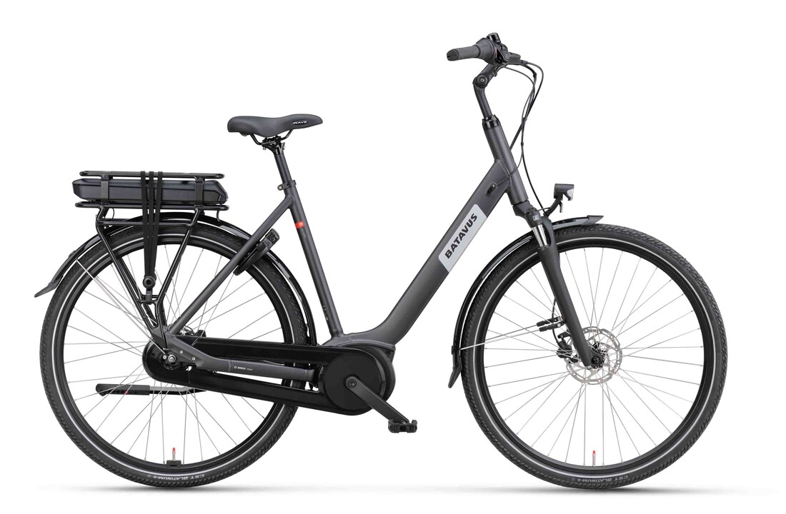 Batavus Altura E-go Plus Bes3 DN7 400 Wh Dames - zwart mat
