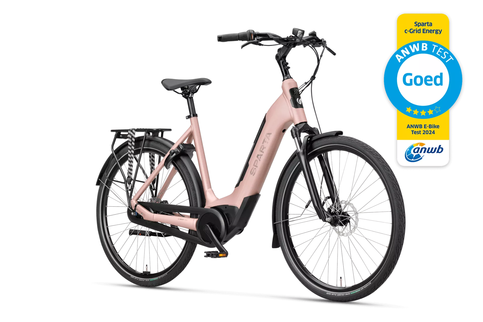 Sparta c-Grid Energy BES3 500Wh dames - Pink Matt