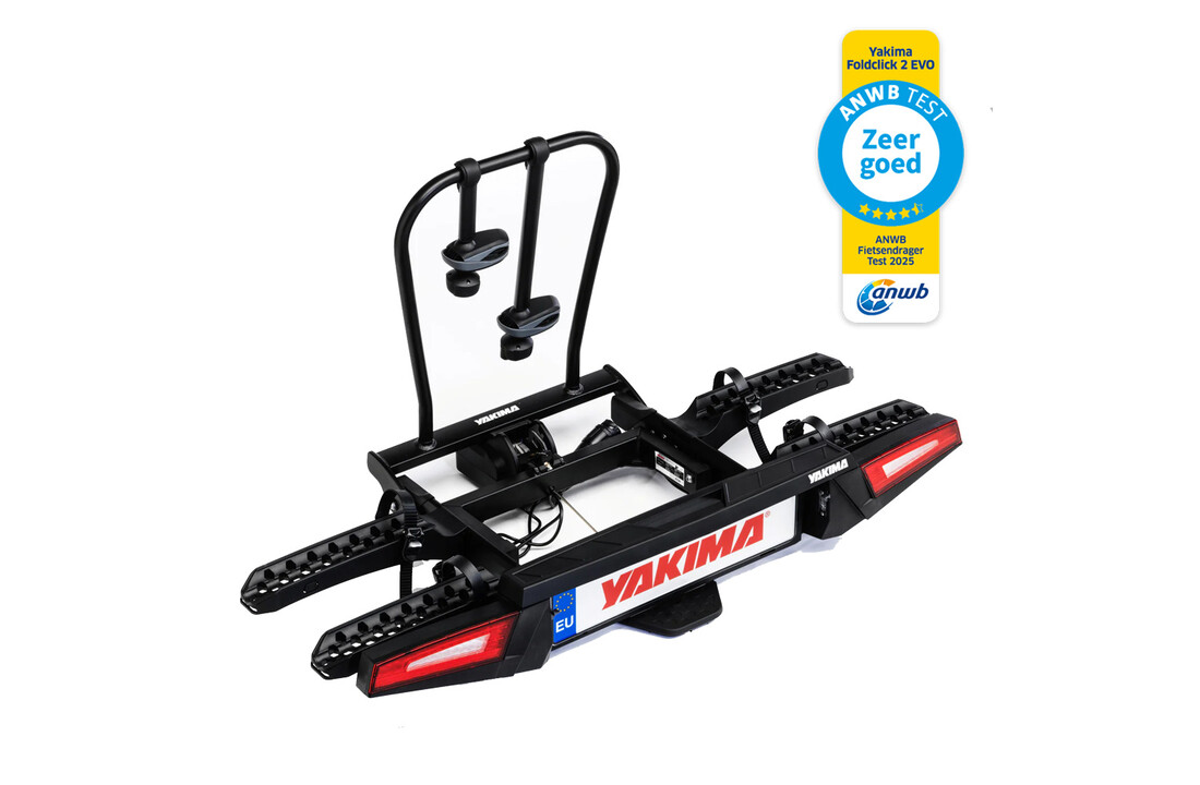 Yakima FoldClick 2 EVO zwart - fietsendrager.