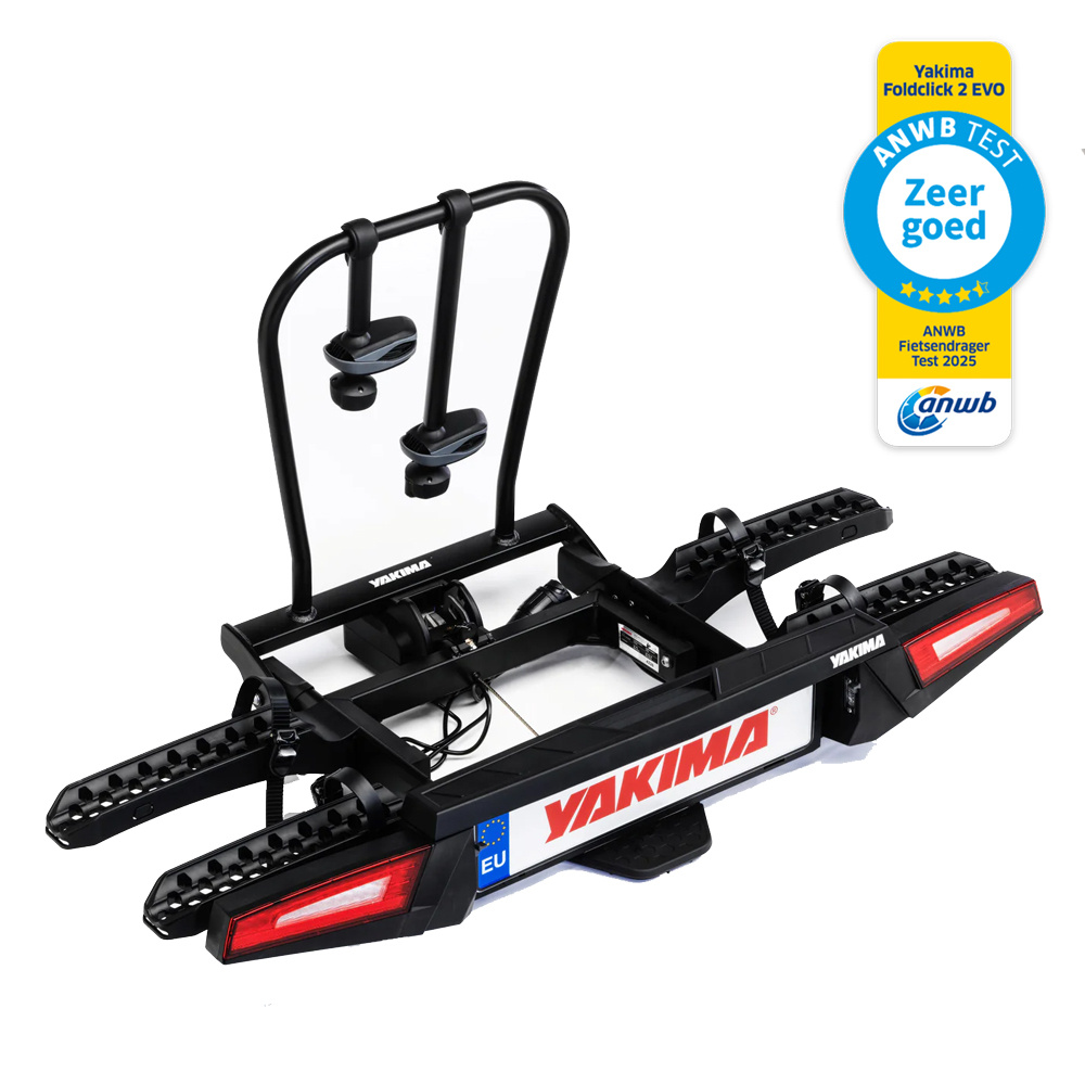 Yakima FoldClick 2 EVO zwart - fietsendrager.