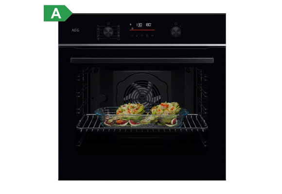 AEG TU5PB401SB 5000 SurroundCook - Heteluchtoven met pyrolysereiniging.