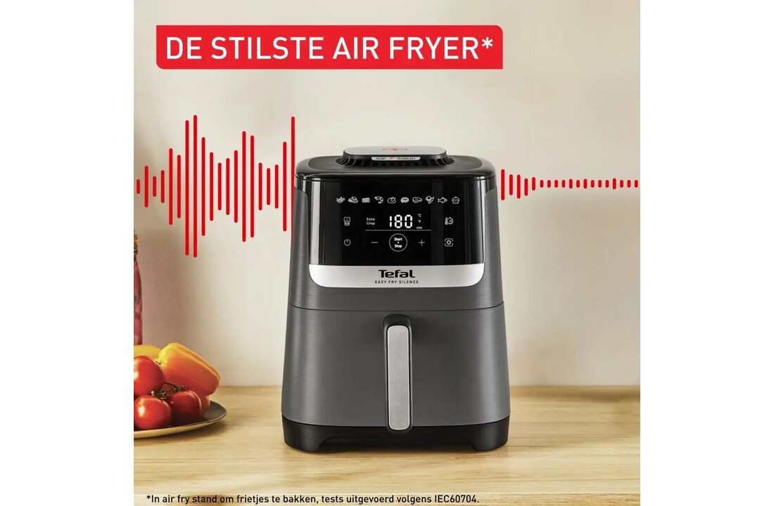 Tefal EY551H Easy Fry Silence - Hetelucht friteuse