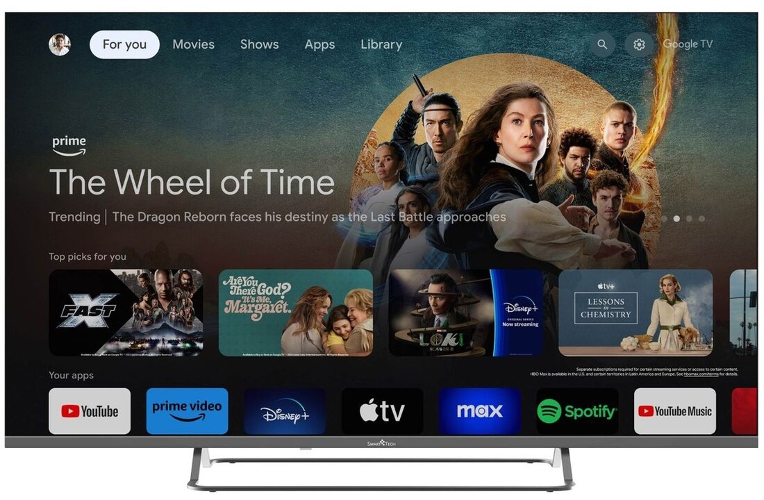 Smart Tech 50QG02V - QLED TV