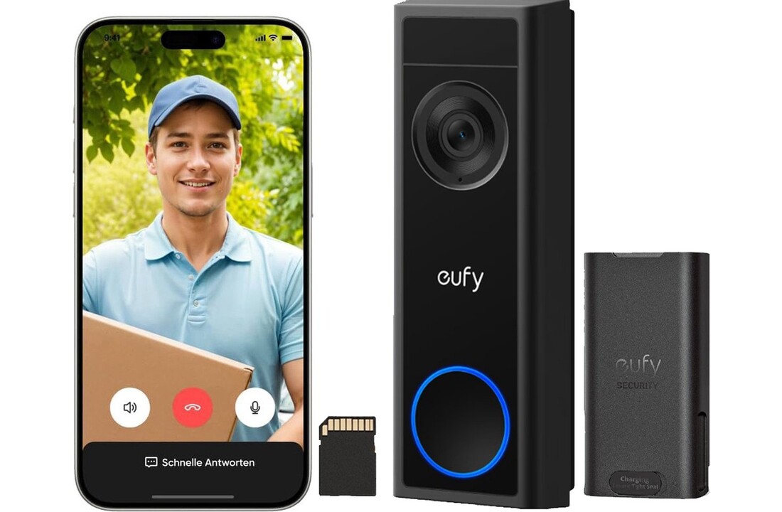 Eufy C31 Video Doorbell met SD kaart - Deurbel
