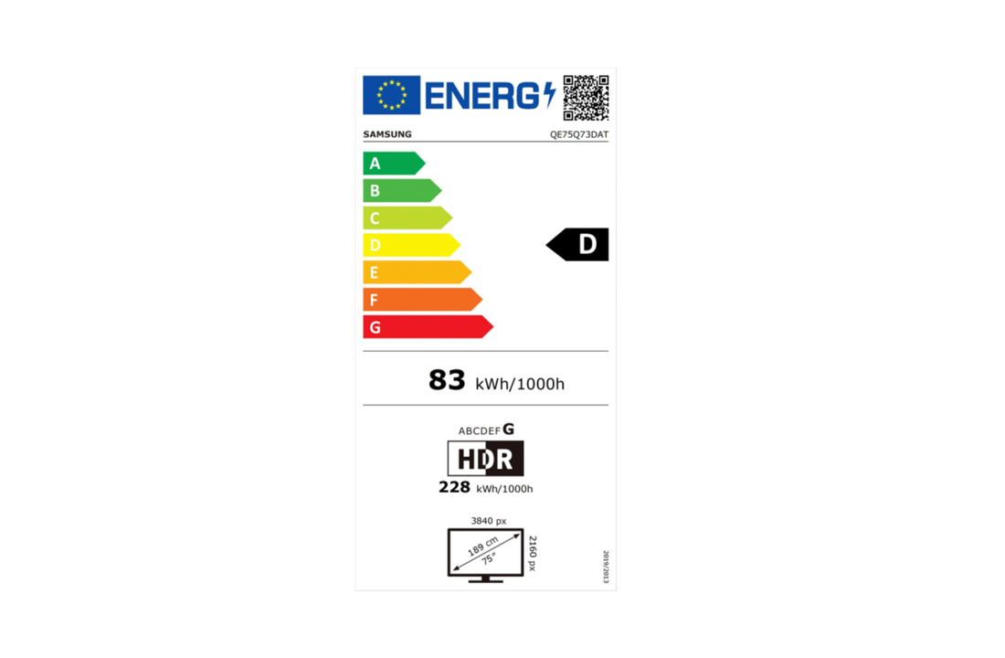 Samsung QLED 4K 75Q73D (2024) - QLED TV