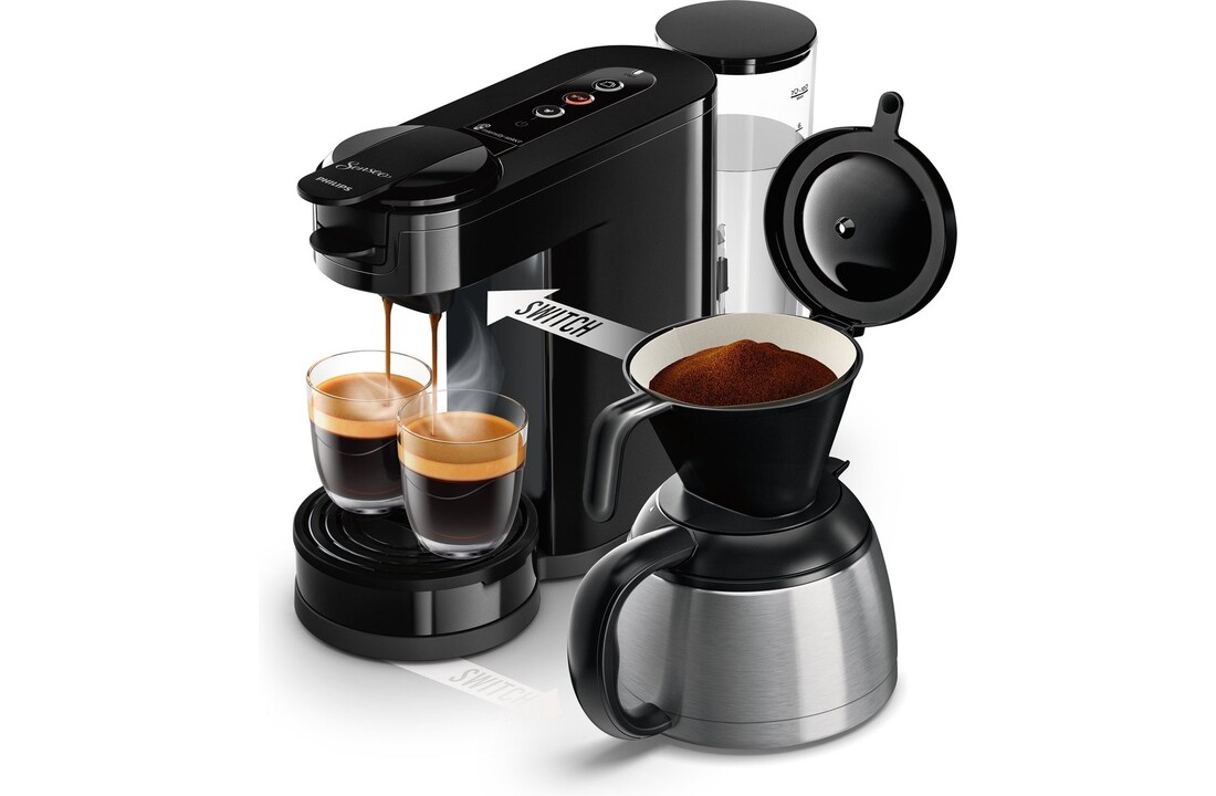 Philips Senseo Switch HD6592/64 Zwart - Koffiemachine