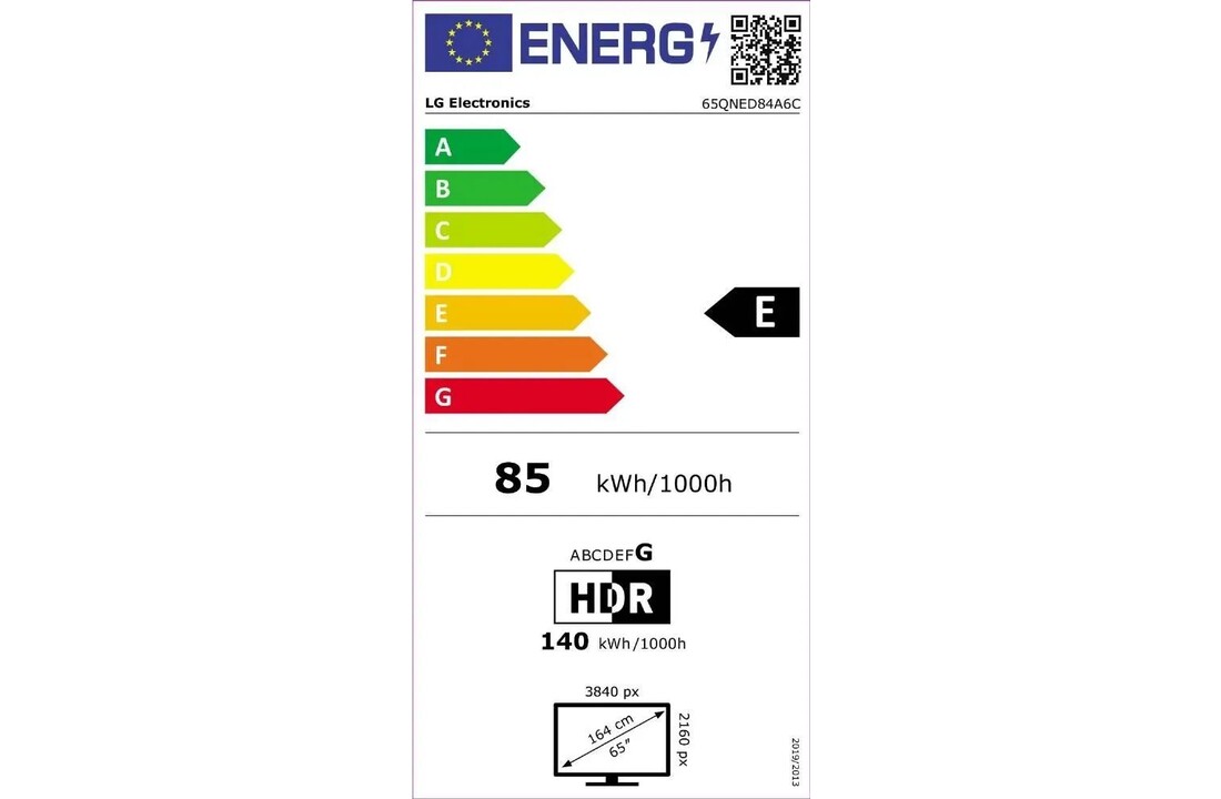 LG 65QNED84A6C (2025) - QNED TV