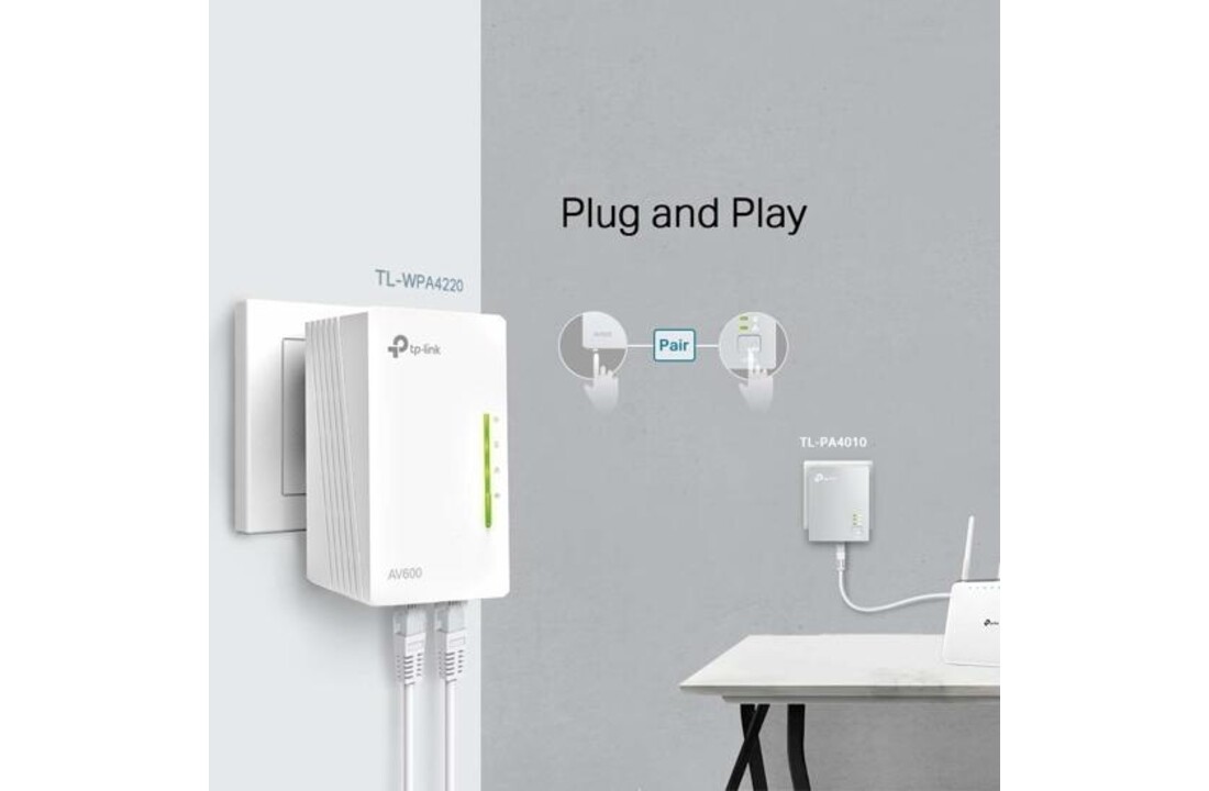 TP-Link AV 500 (TL-WPA4220T) - Powerline adapter