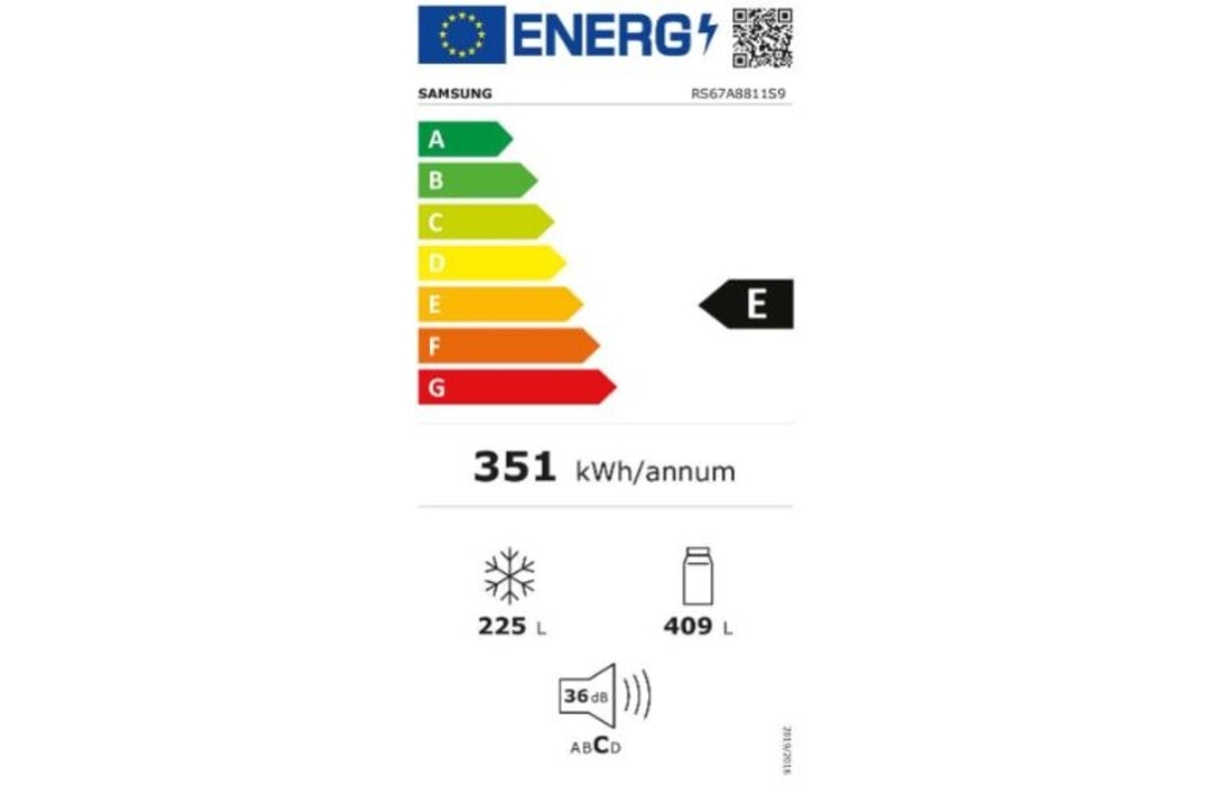 Samsung RS67A8811S9/EF - Amerikaanse koelkast