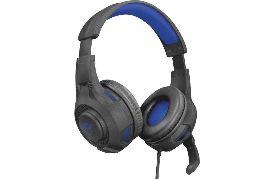 Trust GXT 307B RAVU Zwart/Blauw - Gaming headset