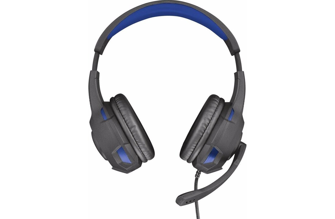 Trust GXT 307B RAVU Zwart/Blauw - Gaming headset