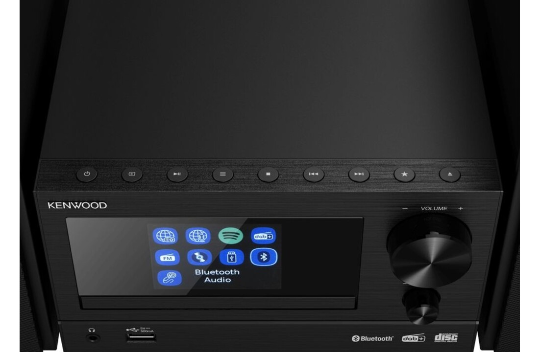 Kenwood M-7000S Zwart - Stereo set