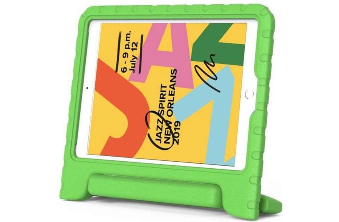 Just In Case Kids Case Cassic - Apple iPad 10.2 - Groen - Beschermhoes