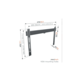 Vogel's TVM 5605 40 -100 inch zwart Platte tv-beugel - TV muurbeugel