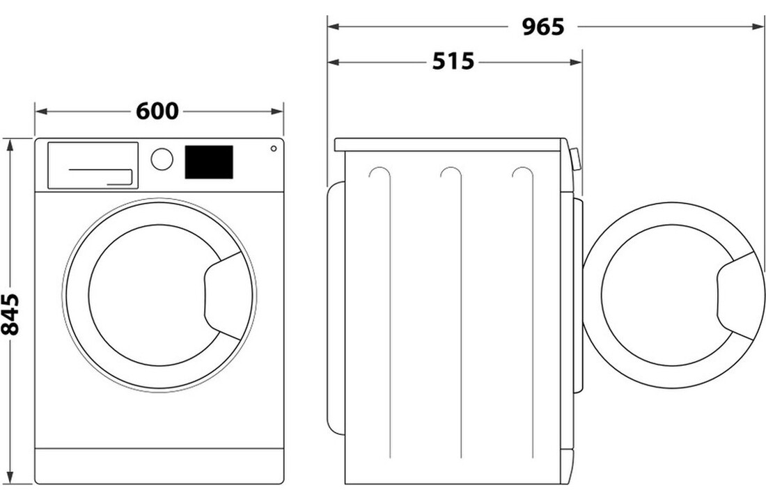 Indesit IM 762 MY TIME EE - Wasmachine