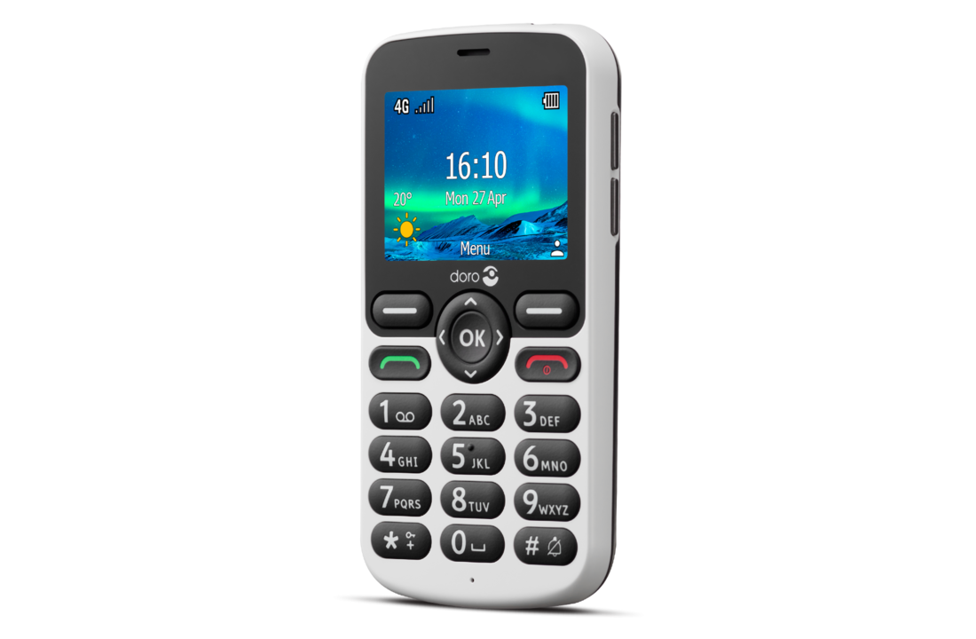 Doro 5860 Wit - Senioren telefoon