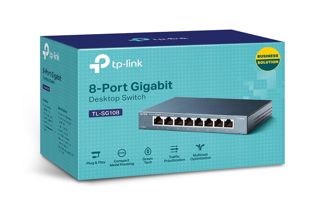 TP-Link TL-SG108 - Netwerk switch