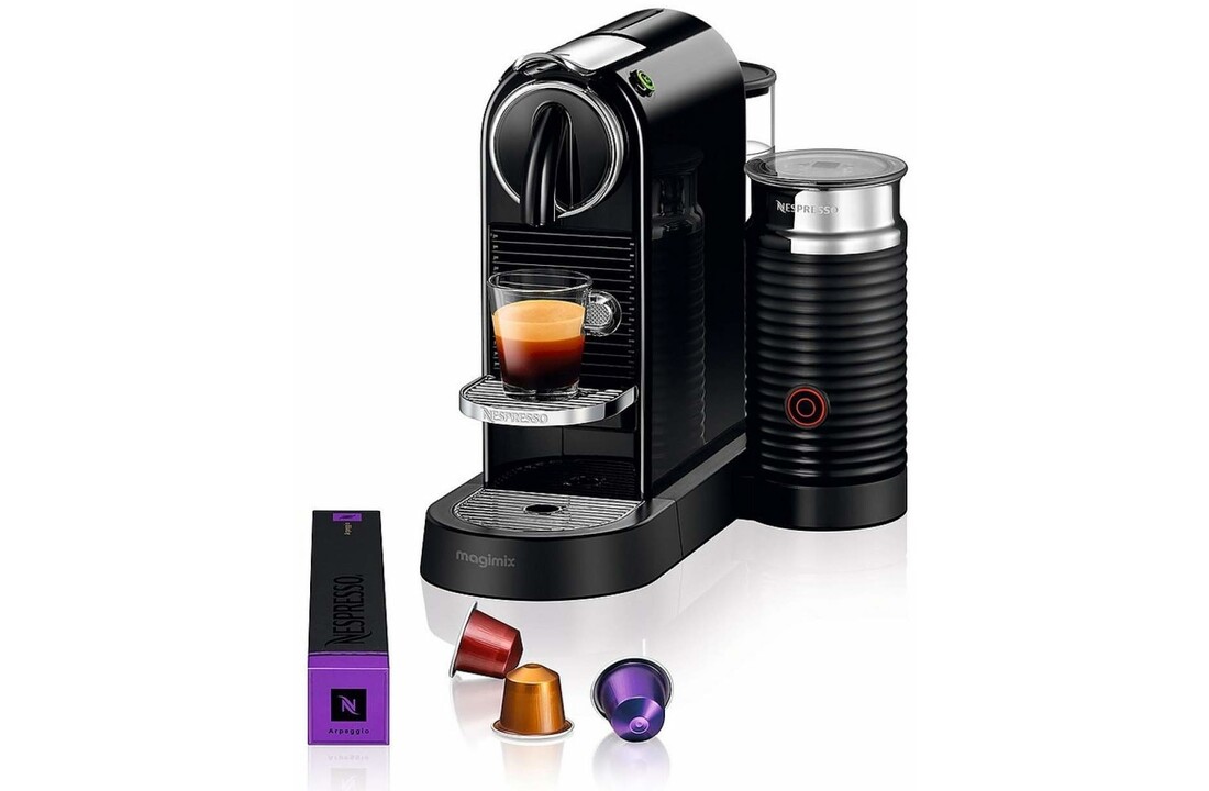 Magimix Nespresso CitiZ & Milk M195 Zwart - Koffiemachine