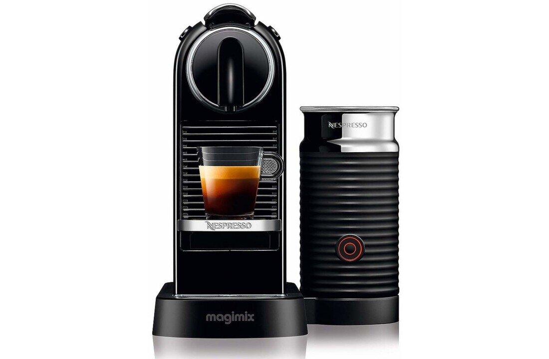 Magimix Nespresso CitiZ & Milk M195 Zwart - Koffiemachine