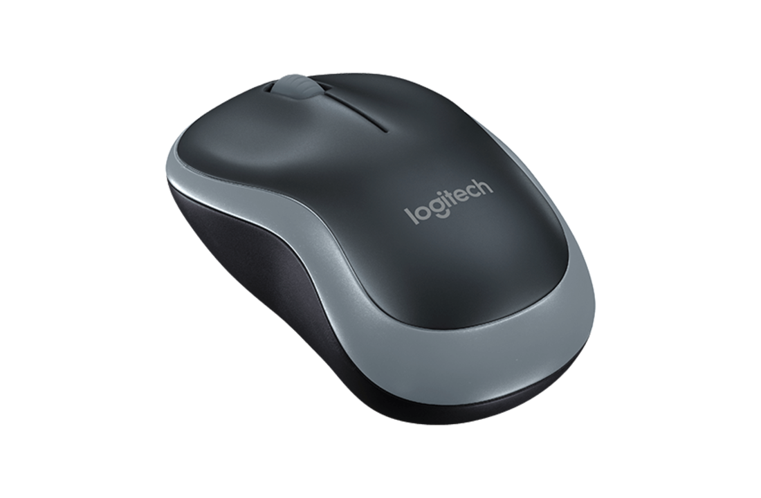 Logitech M185 Grijs - Muis