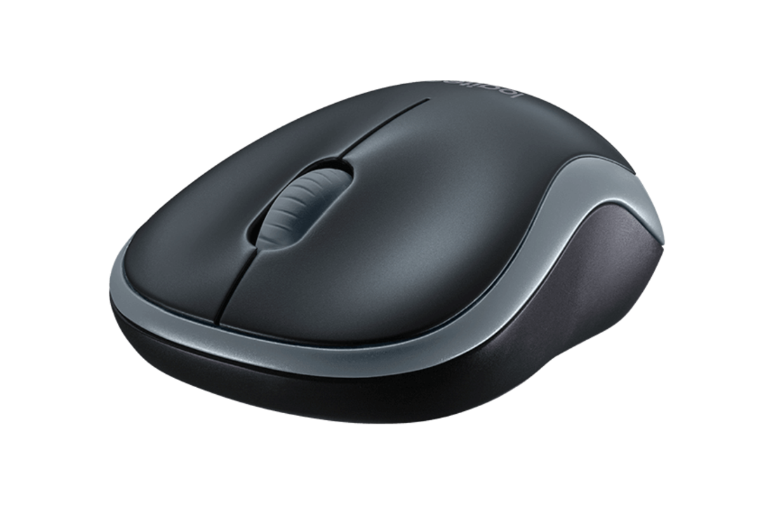 Logitech M185 Grijs - Muis