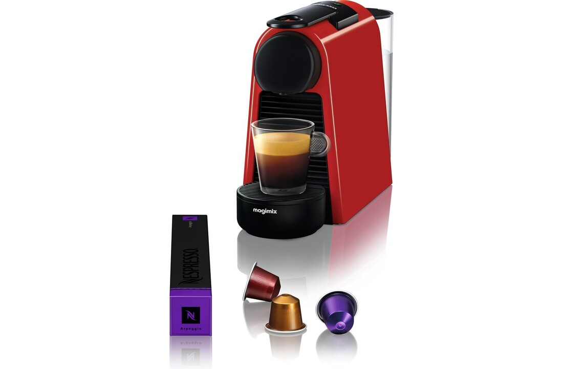 Magimix Nespresso Essenza Mini M115 Rood - Koffiemachine