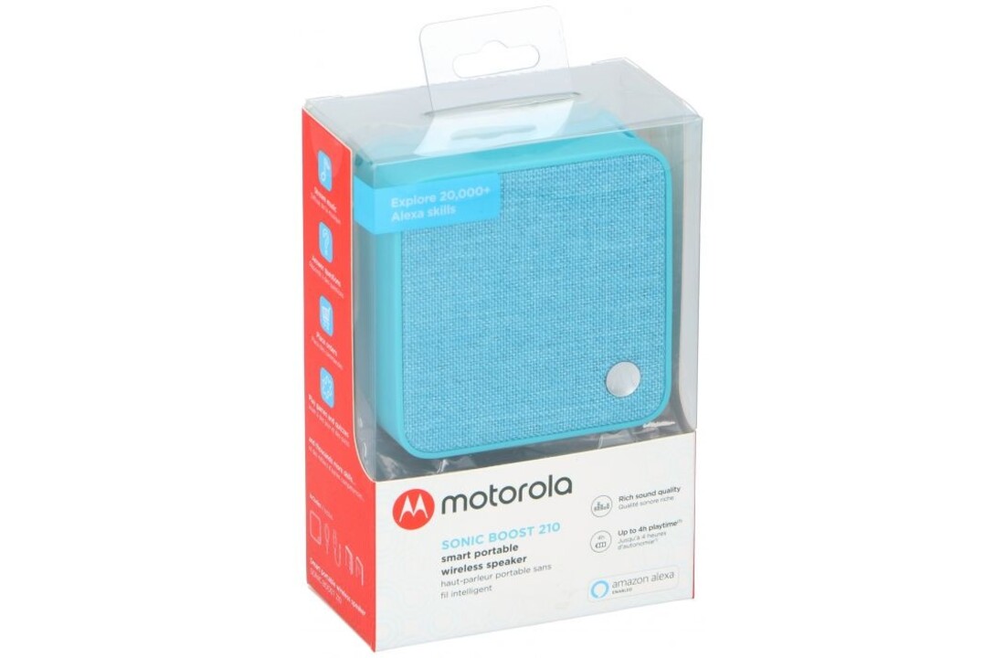 Motorola SonicBoost 210 Blauw - Draadloze speaker