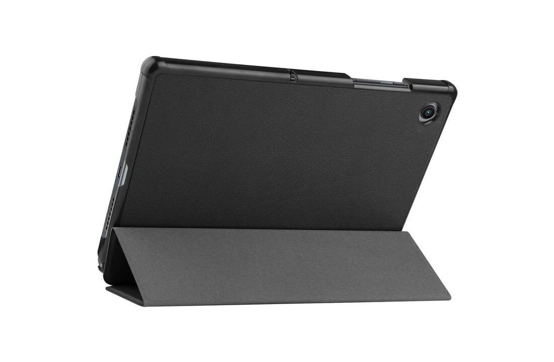 Just in Case Smart Tri-Fold Case - Samsung Galaxy Tab A8 - Zwart - Beschermhoes