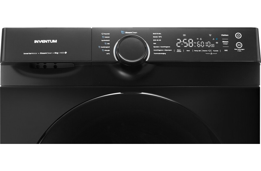 Inventum VWM8010B - Wasmachine
