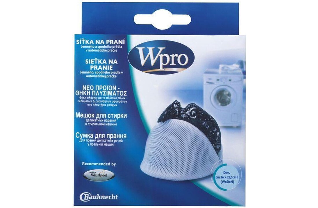 Wpro WAS100 Wasnet voor lingerie
