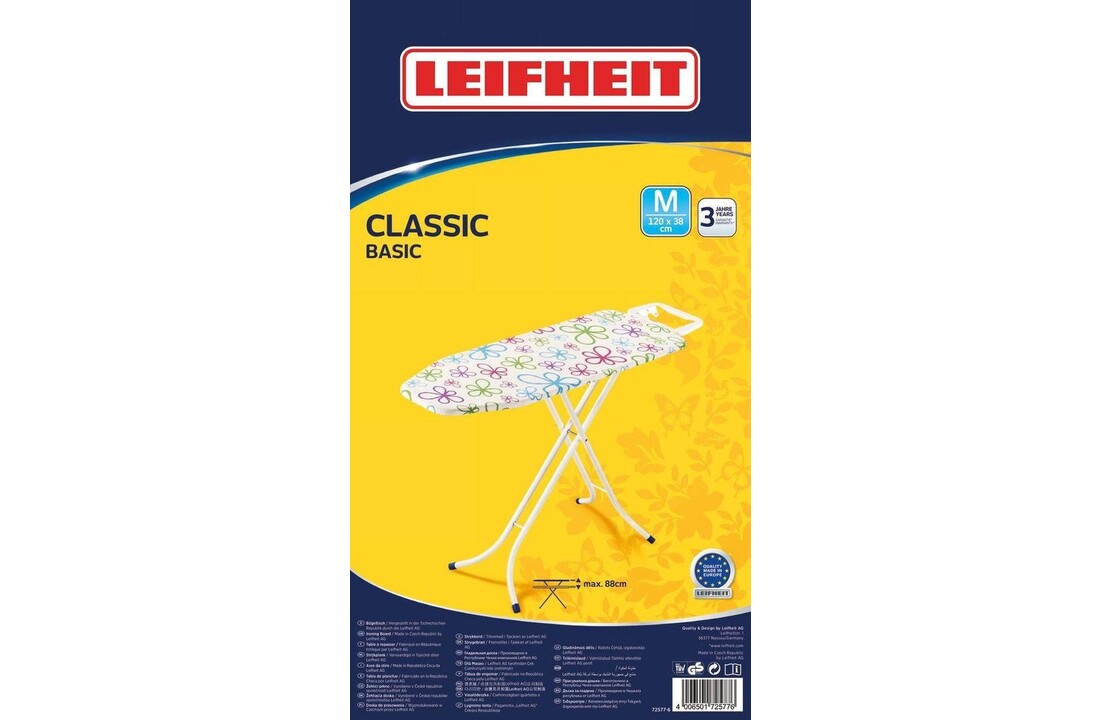 Leifheit Classic M Basic - 120x38 cm - Strijkplank