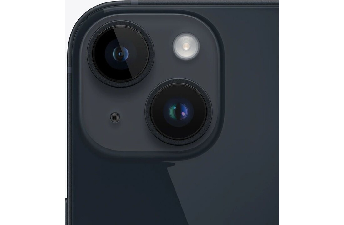 Refurbished iPhone 14 128 GB Zwart (A grade) - Mobiele telefoon