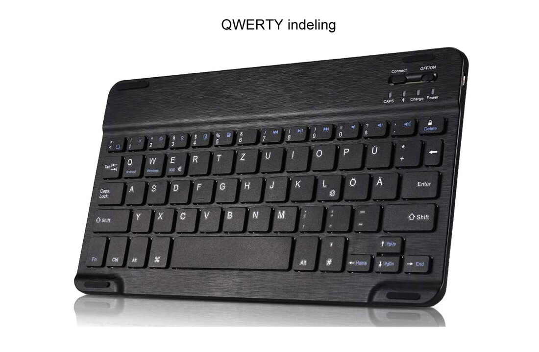 Just in Case Samsung Galaxy Tab A9+ Premium Bluetooth Keyboard Cover Qwerty - Beschermhoes