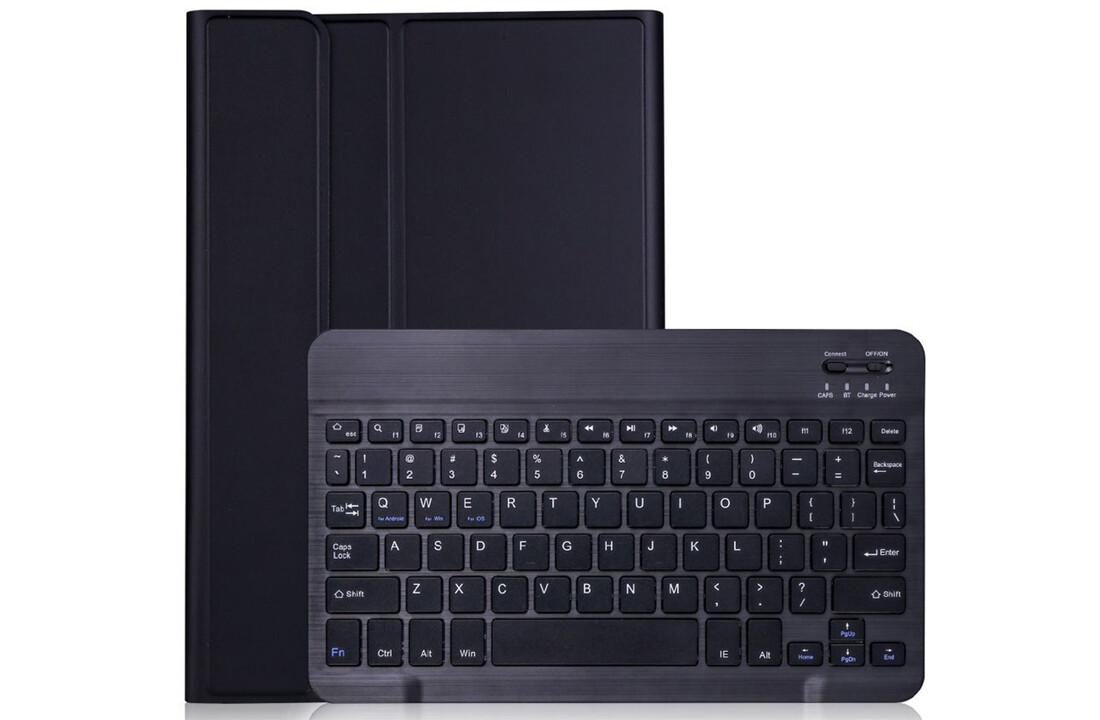 Just in Case Samsung Galaxy Tab A9+ Premium Bluetooth Keyboard Cover Qwerty - Beschermhoes