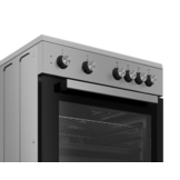 Beko FSM67010GX - keramisch fornuis RVS.