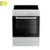 Beko FSM67010GW - keramisch fornuis wit.