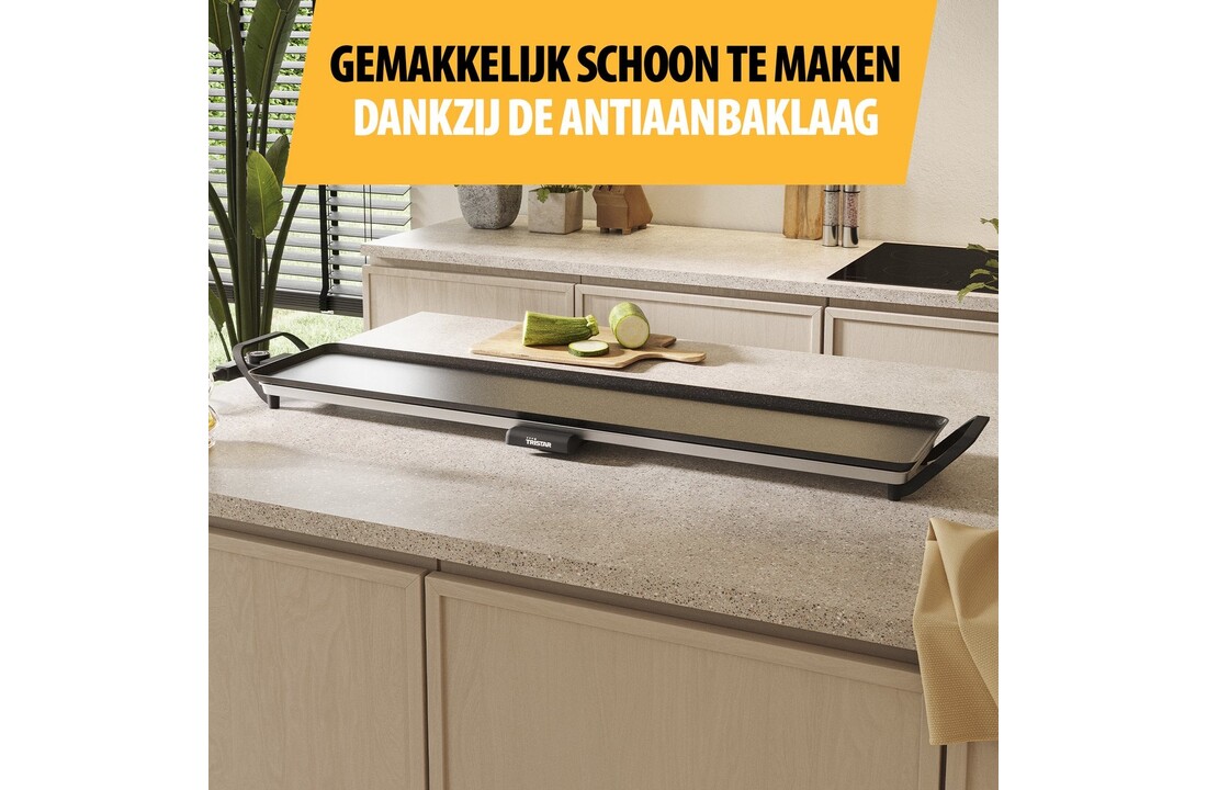 Tristar BP-2670 Tafel Grill Slim XXL - Grillplaat