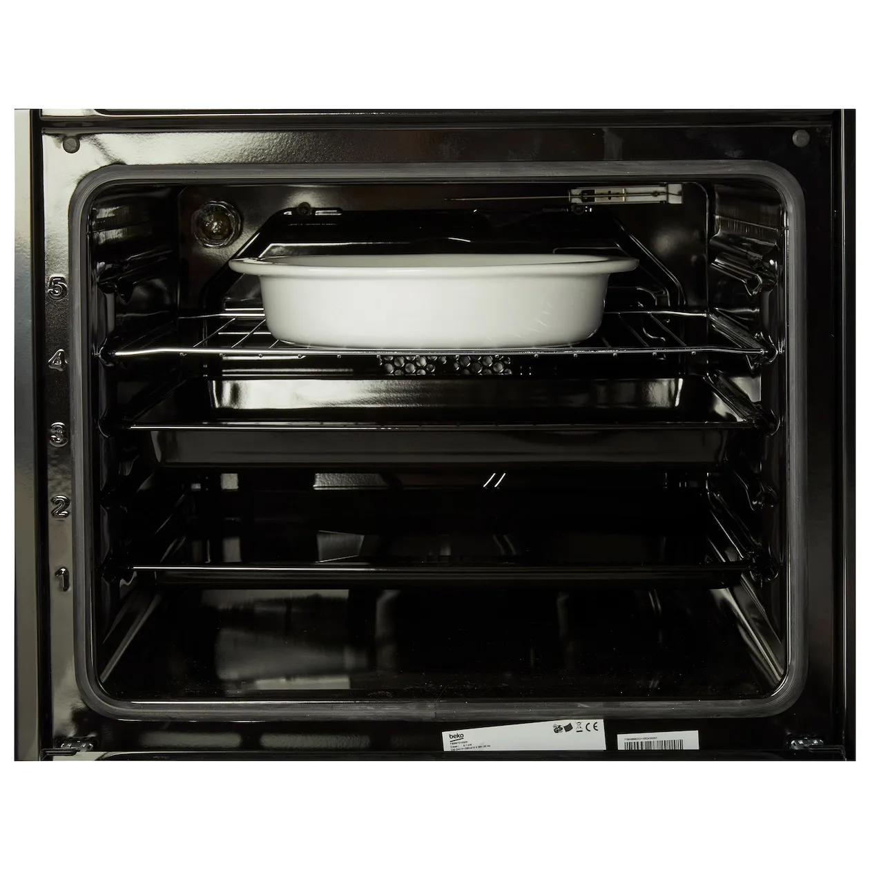 Beko FSM67010GW - keramisch fornuis wit.