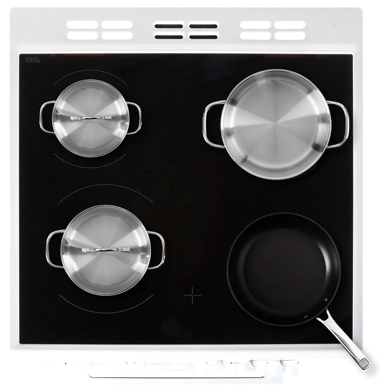 Beko FSM67010GW - keramisch fornuis wit.