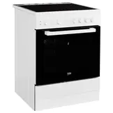 Beko FSM67010GW - keramisch fornuis wit.