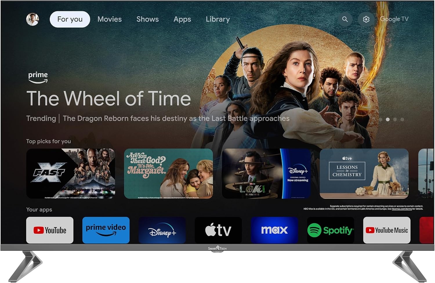 Smart Tech 50QG04G - QLED TV