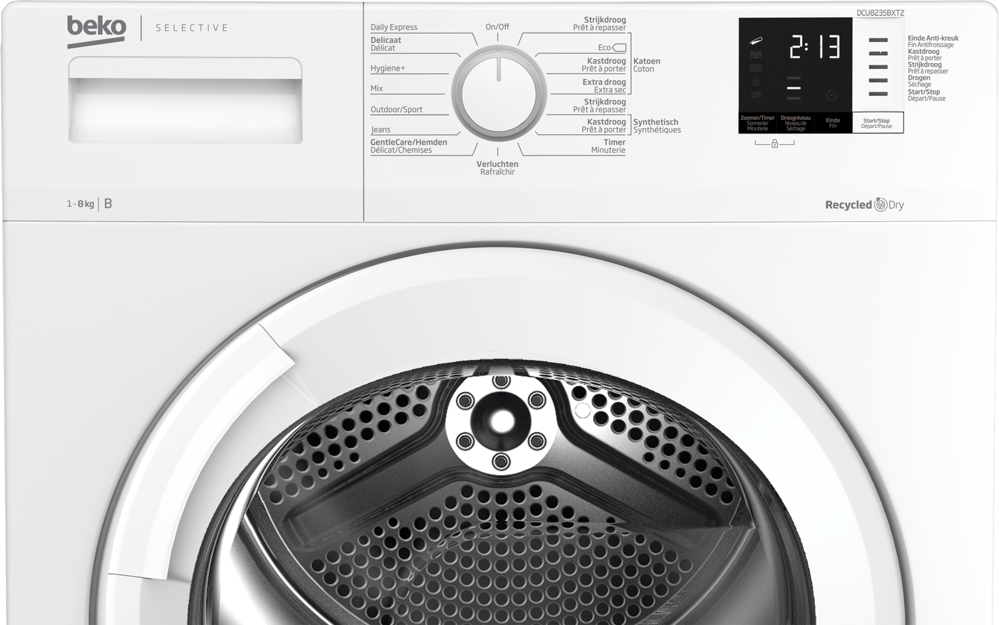 Beko DCU8235BXT2 - Condensdroger.