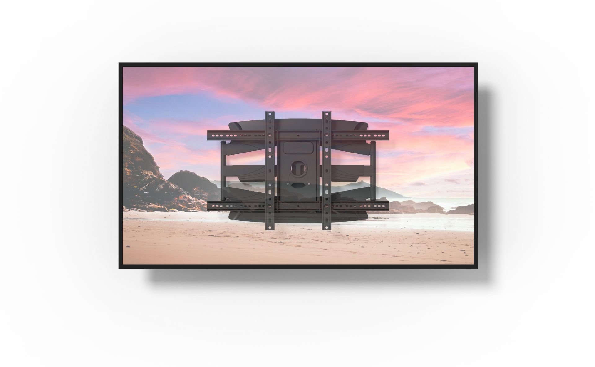 Cavus WME105 Draaibare & Kantelbare TV-Beugel (37 - 70 inch) - TV muurbeugel