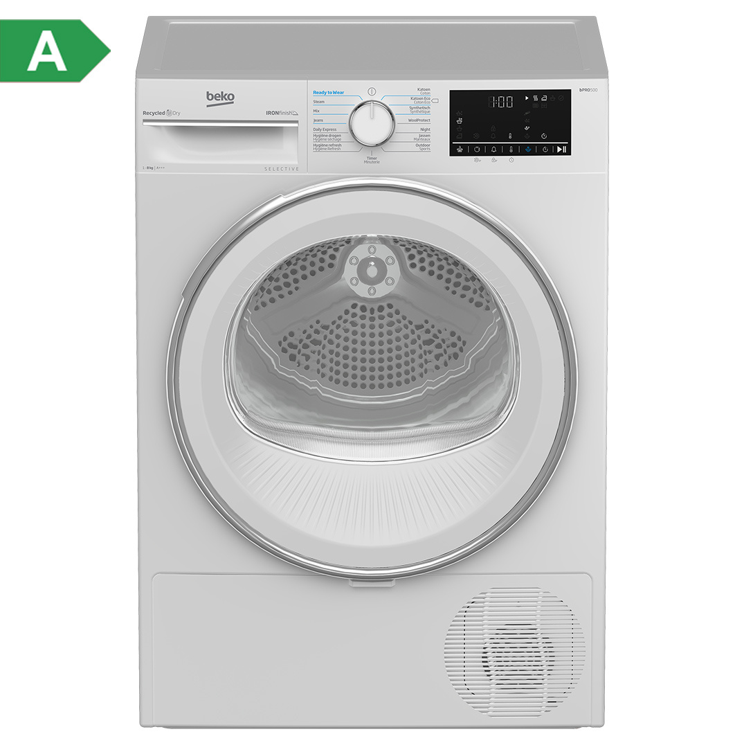 Beko B5T68243W2 - Warmtepompdroger.
