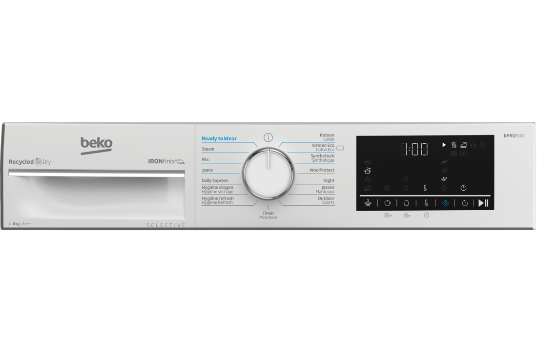 Beko B5T68243W2 - Warmtepompdroger.