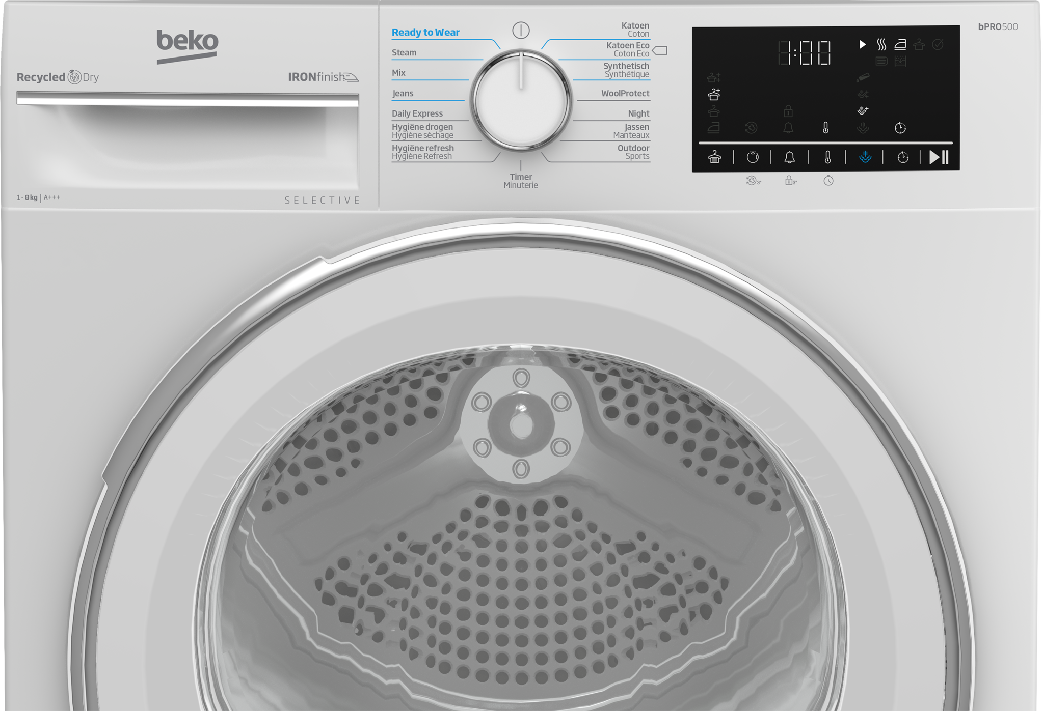 Beko B5T68243W2 - Warmtepompdroger.
